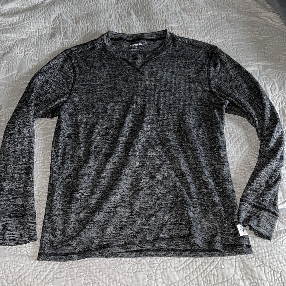 Express. Men’s long sleeve shirt.